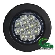 FOCO TROCHA LED 2 1/2 PULG BLANCO 12 Y 24 VOLTS