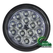 FOCO TRASERO LED 4 PULG BLANCO 12 Y 24 VOLTS