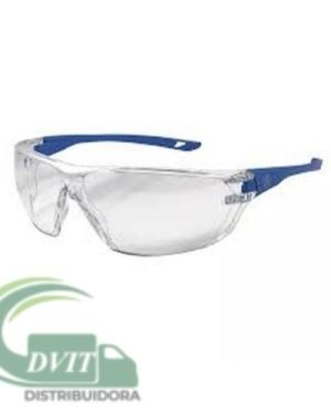 LENTES SEGURIDAD GRIS/AZUL TRANSP